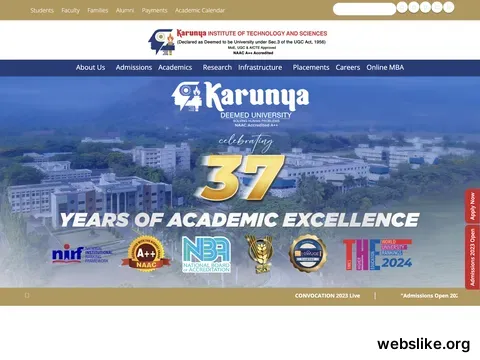 karunya.edu
